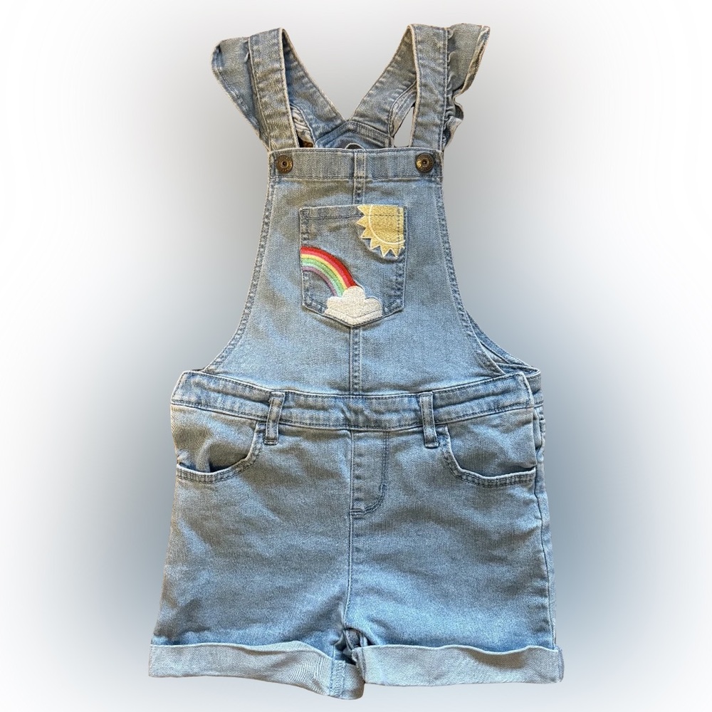 Gymboree Light Blue Denim overalls